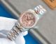 Copy Rolex Datejust Silver Dial 2-Tone Rose Gold Jubilee Bracelet Ladies Watch 28MM (4)_th.jpg